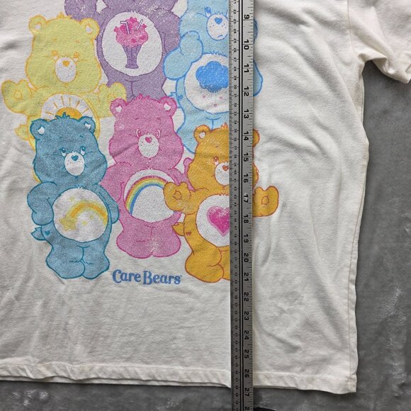 Care Bears Graphic T-Shirt Women's XL Ivory Short Sleeve Breathable Casual - Picture 3 of 7